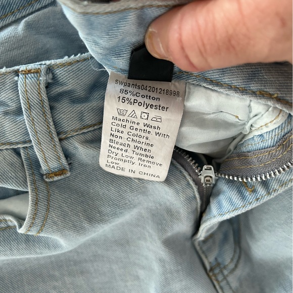 High rise Wide leg Jeans - Picture 5 of 10